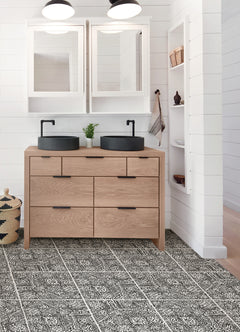 Reo Floor Tiles in a room setting