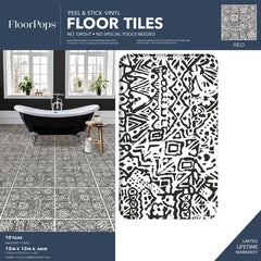 Reo Floor Tiles - packaging