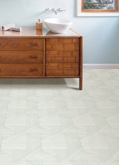 Grey Floor Tiles in a room setting
