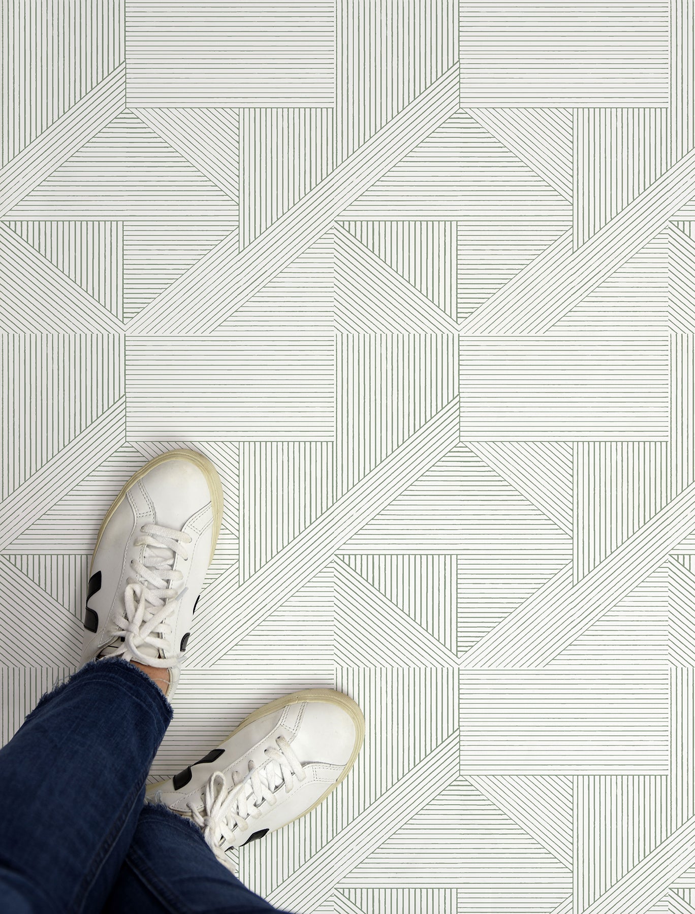 Grey Floor Tiles in a room setting