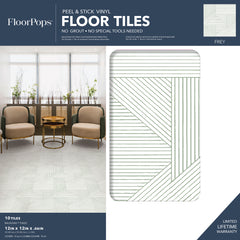 Grey Floor Tiles - packaging