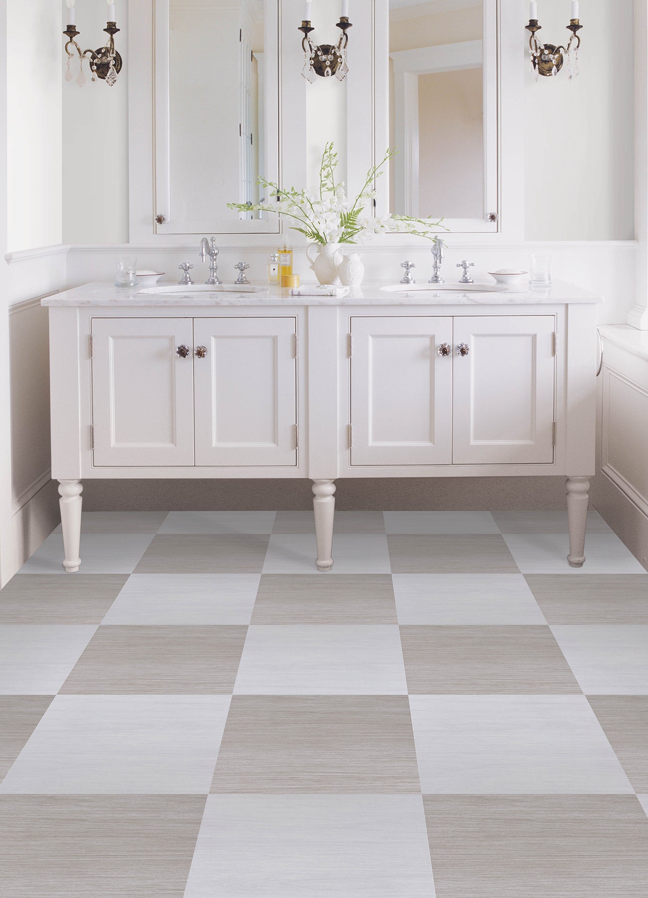 Kinsley Floor Tiles in a room setting