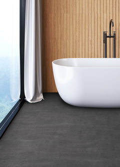 Quarry Floor Tiles in a room setting