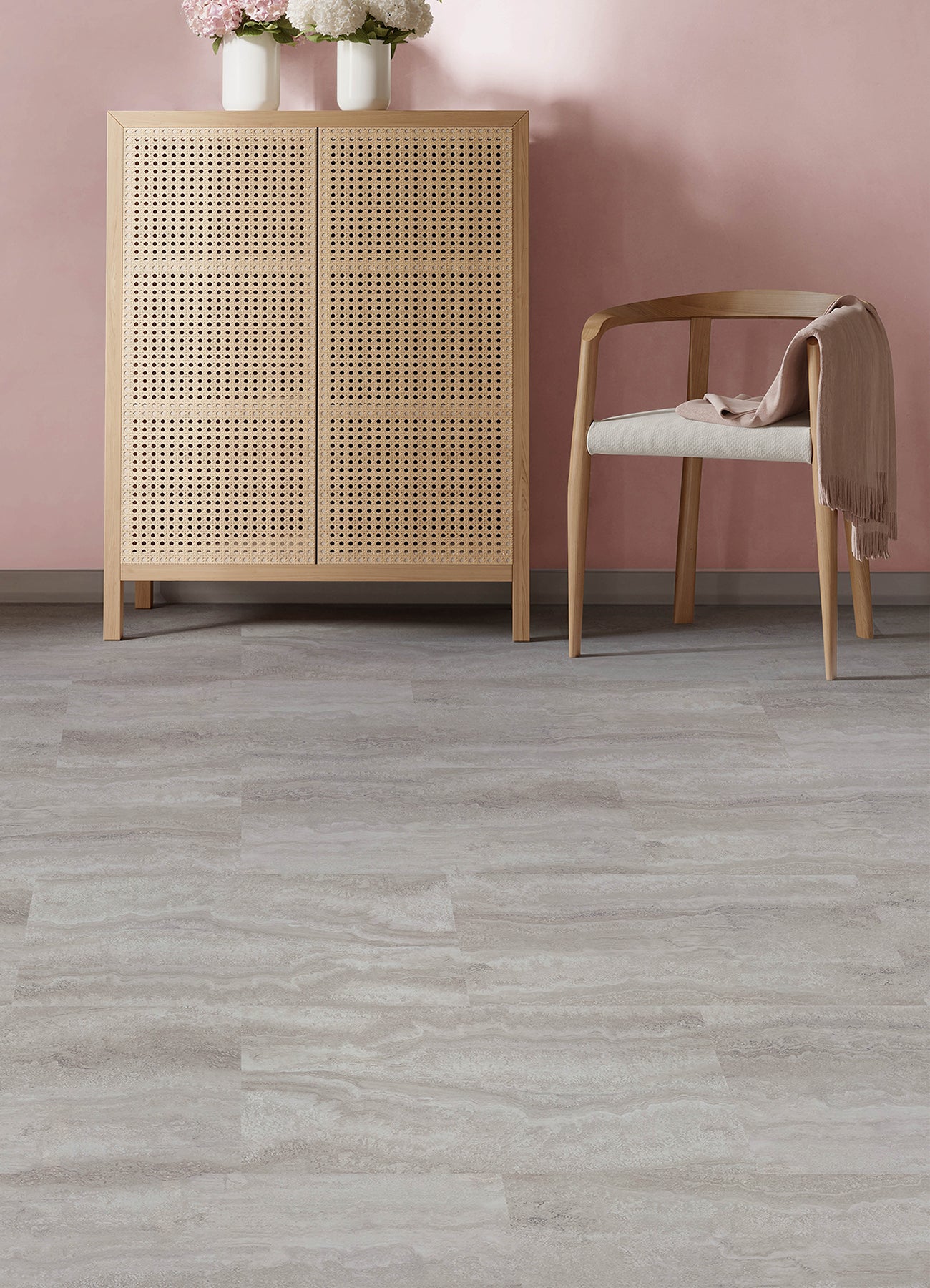 Urban Floor Tiles in a room setting