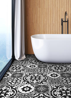 Valencia Floor Tiles in a room setting