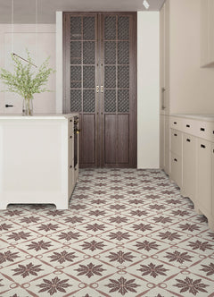 Jamila Floor Tiles in a room setting