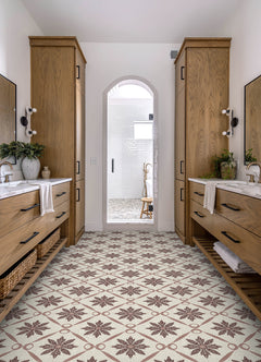 Jamila Floor Tiles in a room setting