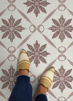 Jamila Floor Tiles in a room setting