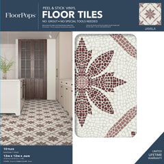 Jamila Floor Tiles - packaging