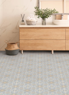 Decora Floor Tiles in a room setting