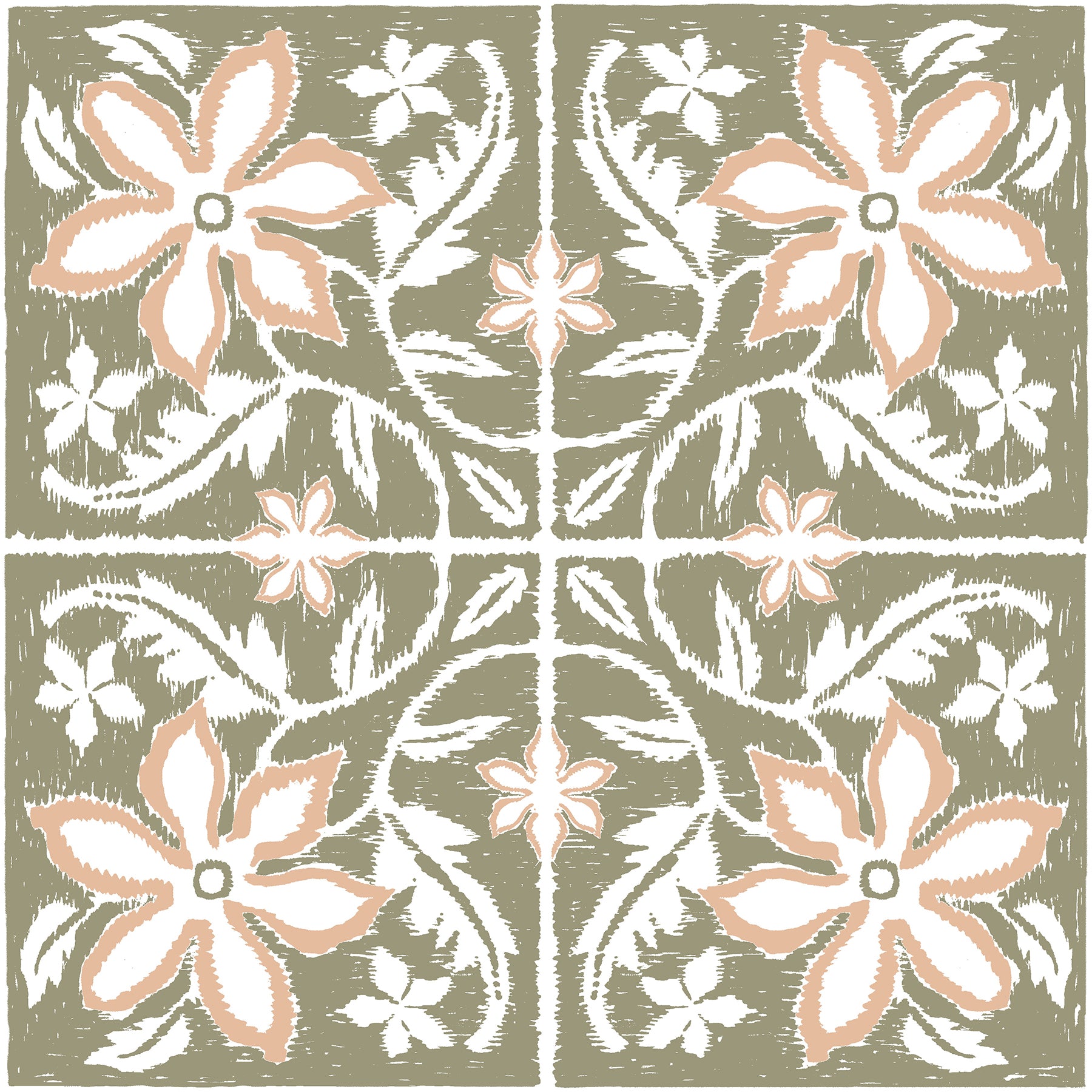 Lillium Floor Tiles by WallPops