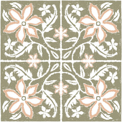 Lillium Floor Tiles by WallPops
