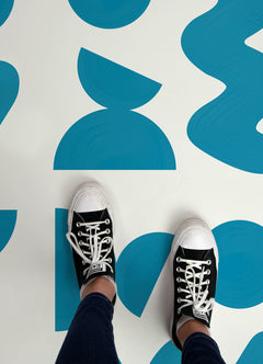 Beth Friend Floor Tiles in a room setting
