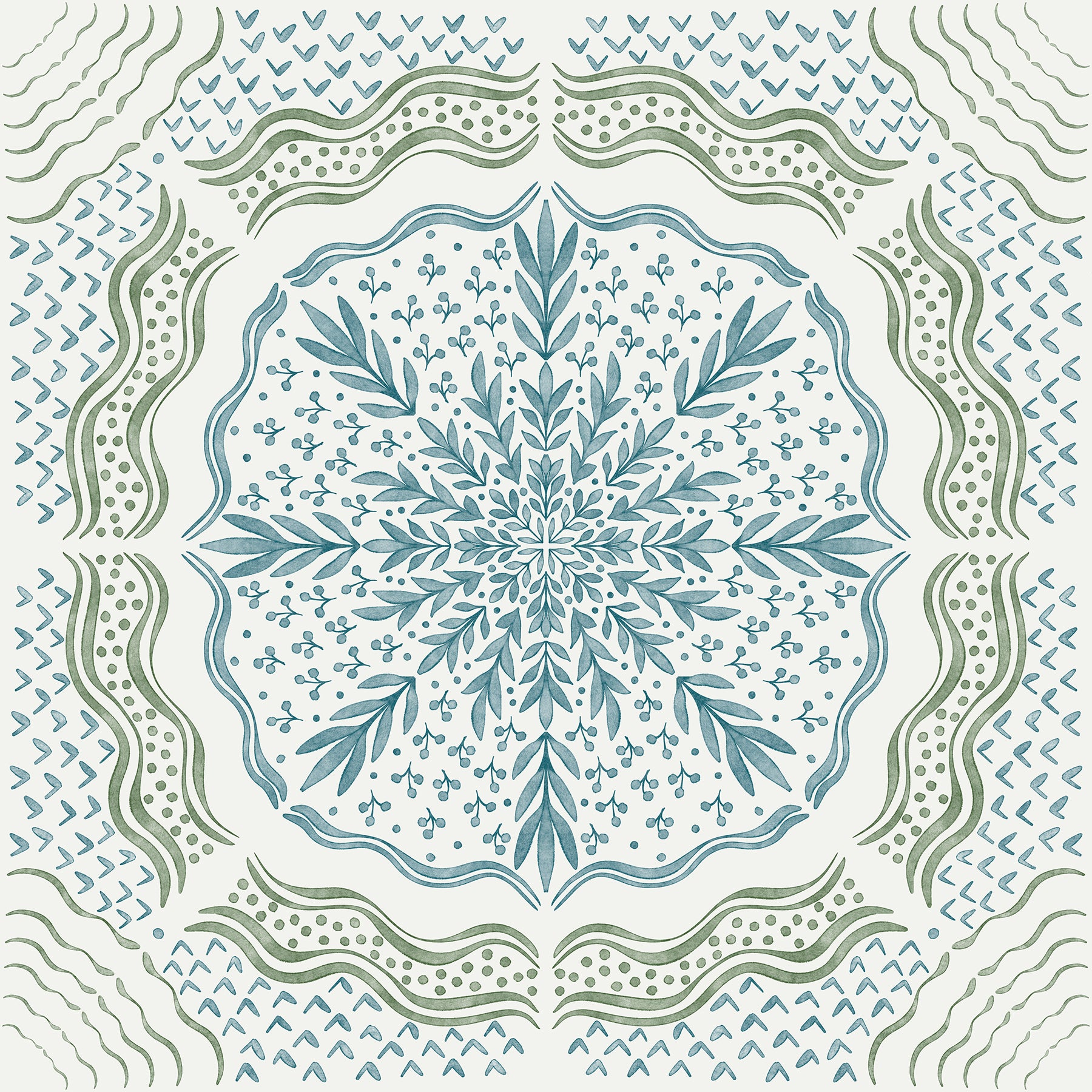Charleston Floor Tiles by WallPops