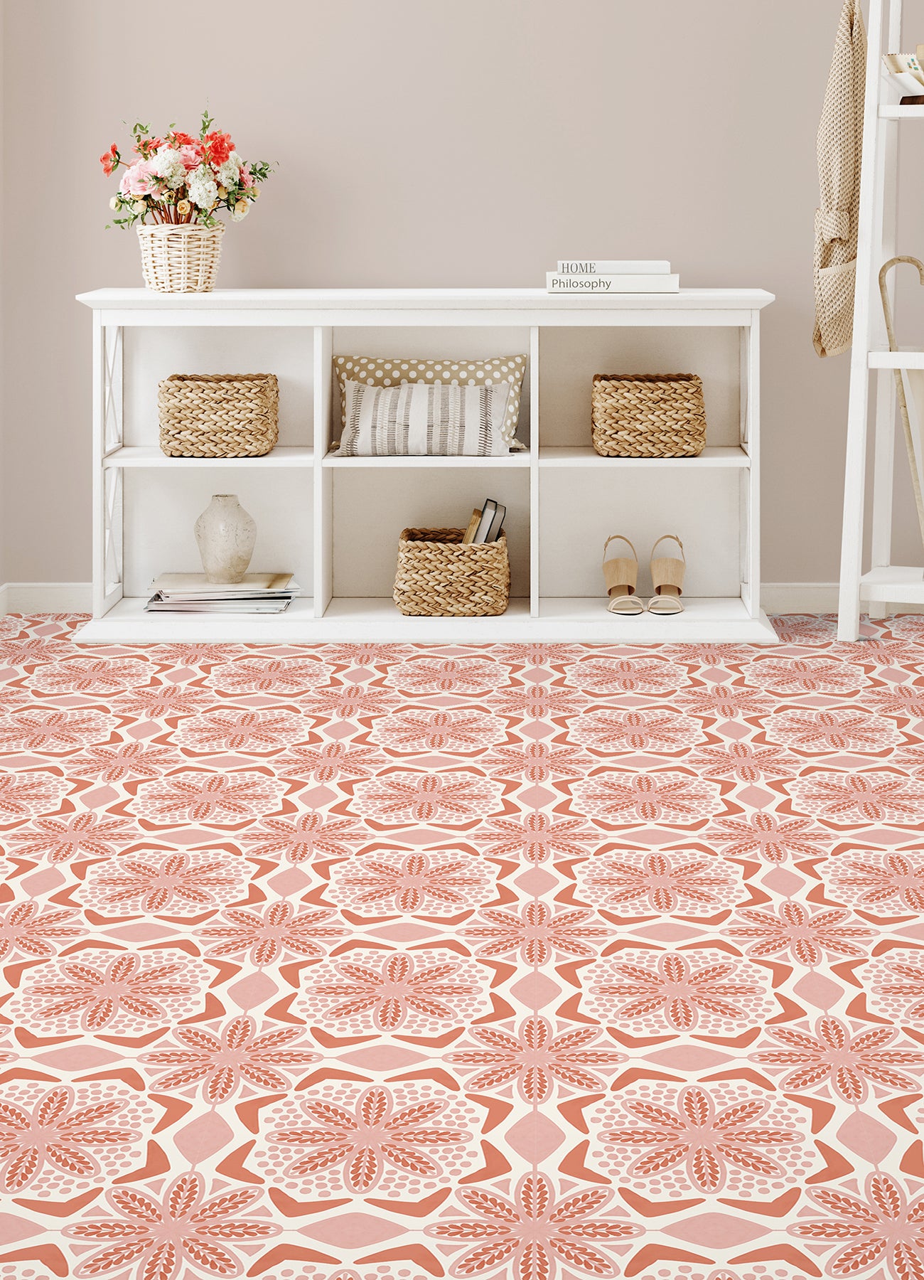 Charlotte Floor Tiles in a room setting