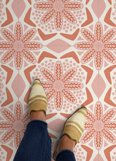 Charlotte Floor Tiles in a room setting