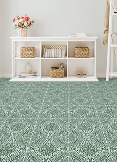 Savannah Floor Tiles in a room setting