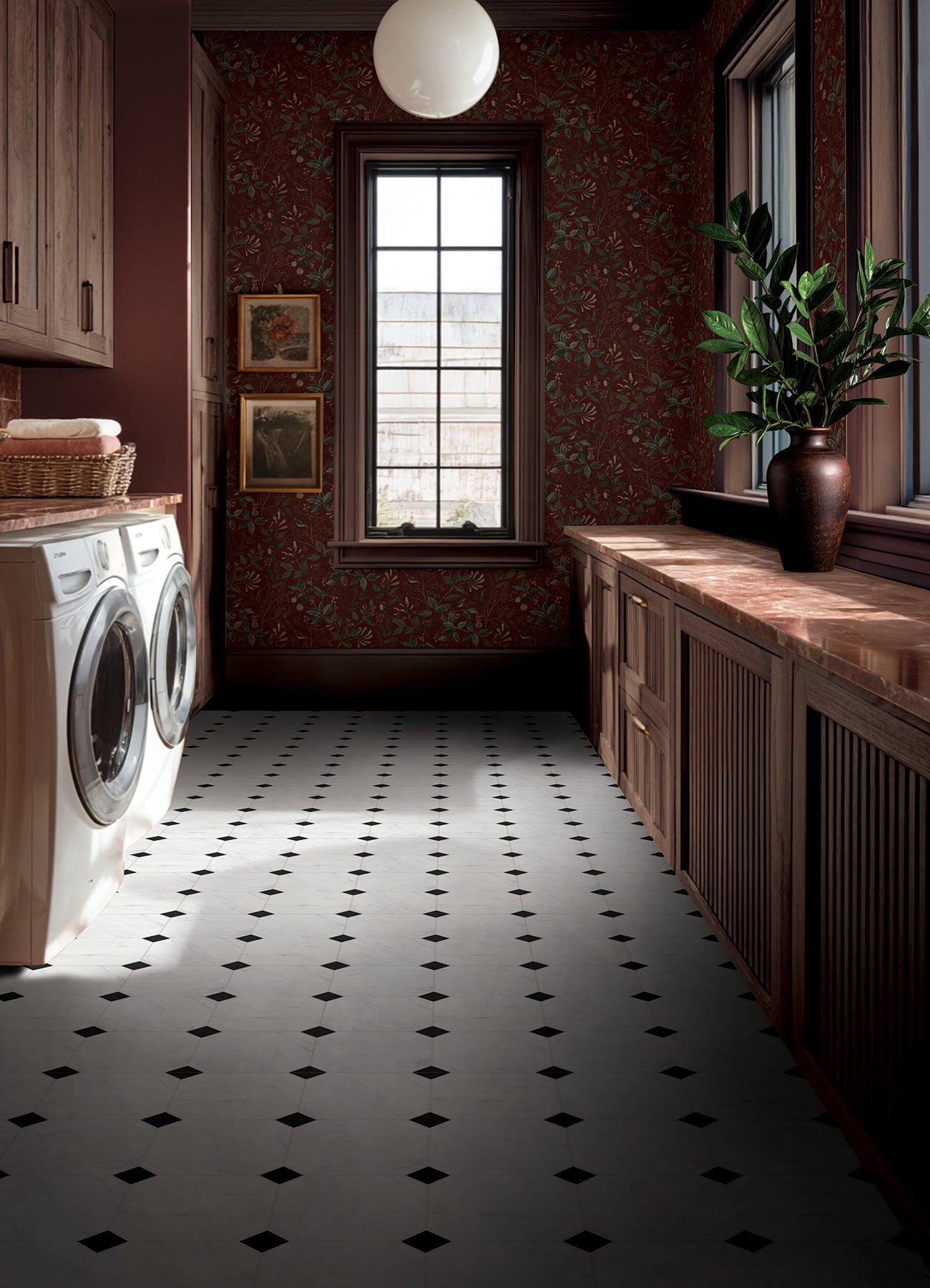 Cricket Floor Tiles in a room setting
