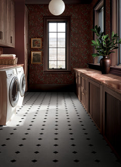 Cricket Floor Tiles in a room setting