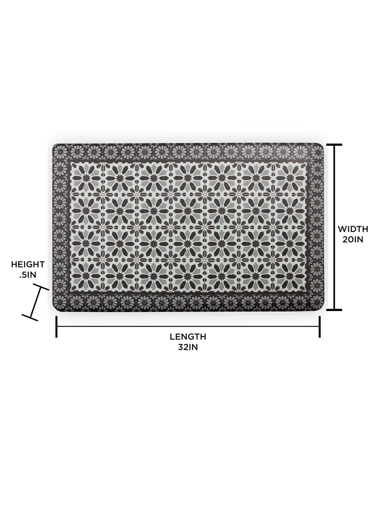 Lannister Comfort Mats - dimensions