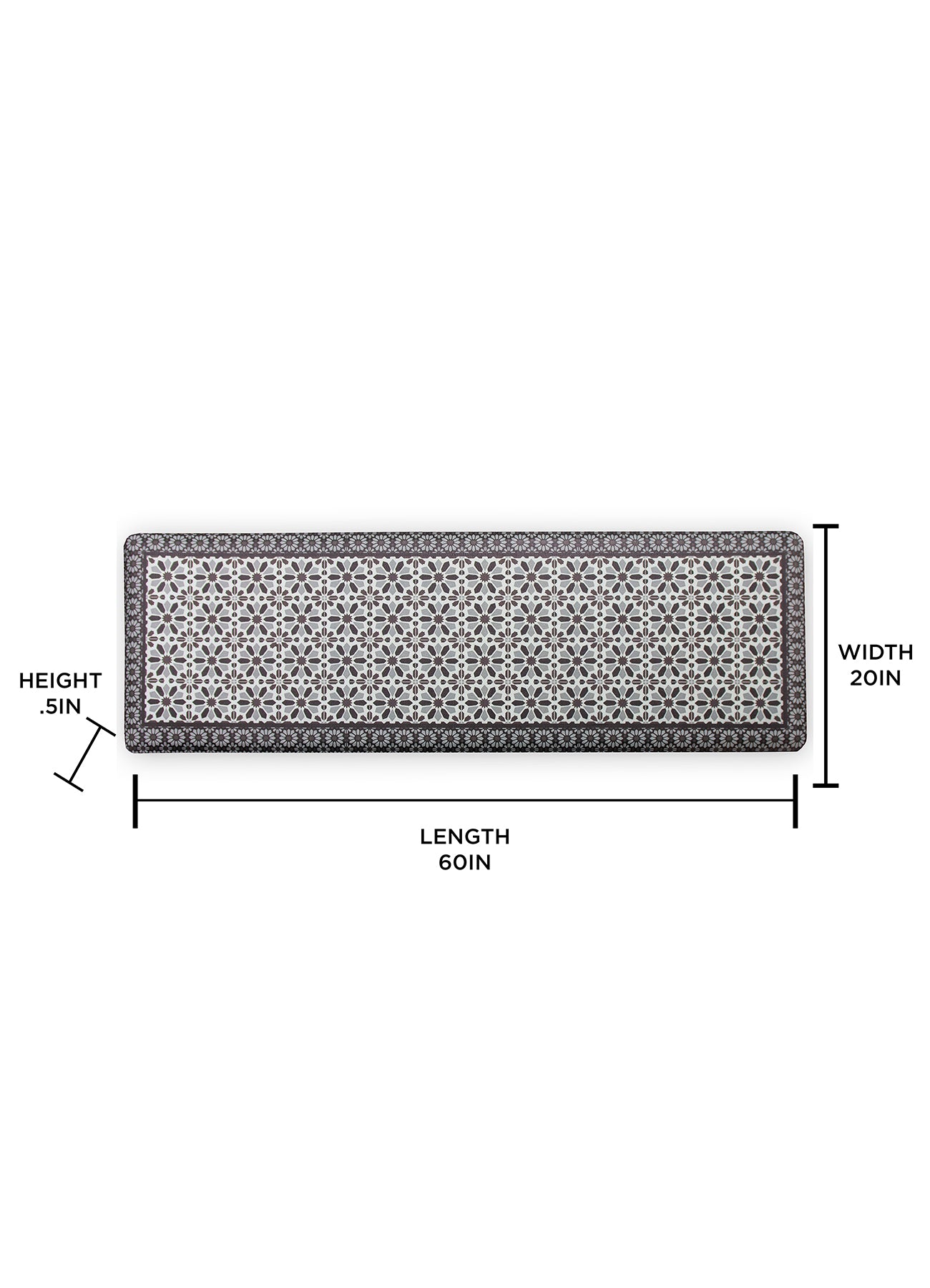 Lannister Comfort Mats - dimensions