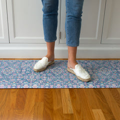 Kilim Comfort Mats in a room setting