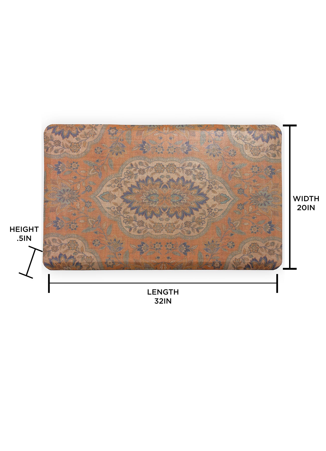 Persepolis Comfort Mats - dimensions
