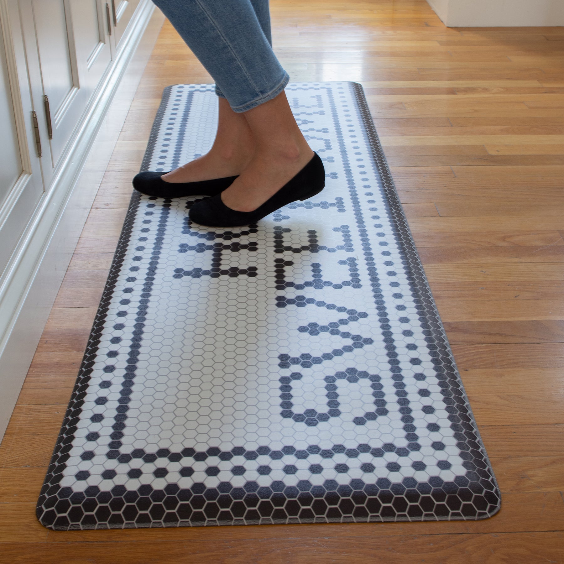 Cobbler Comfort Mats in a room setting
