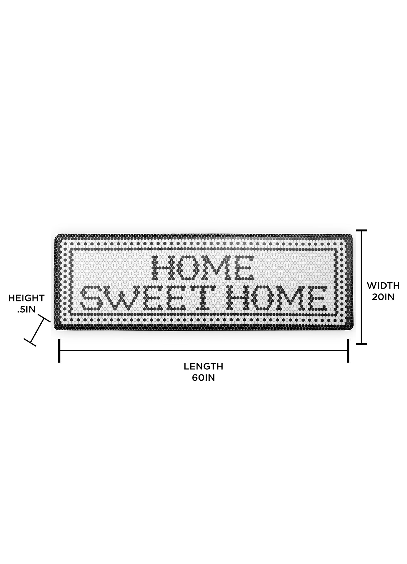 Cobbler Comfort Mats - dimensions