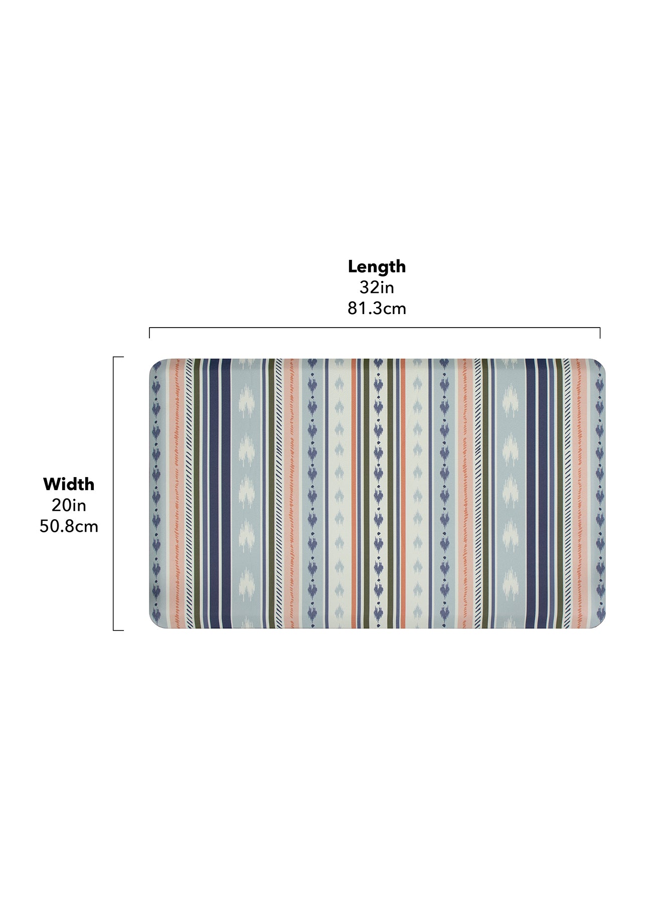 Berkley Comfort Mats - dimensions