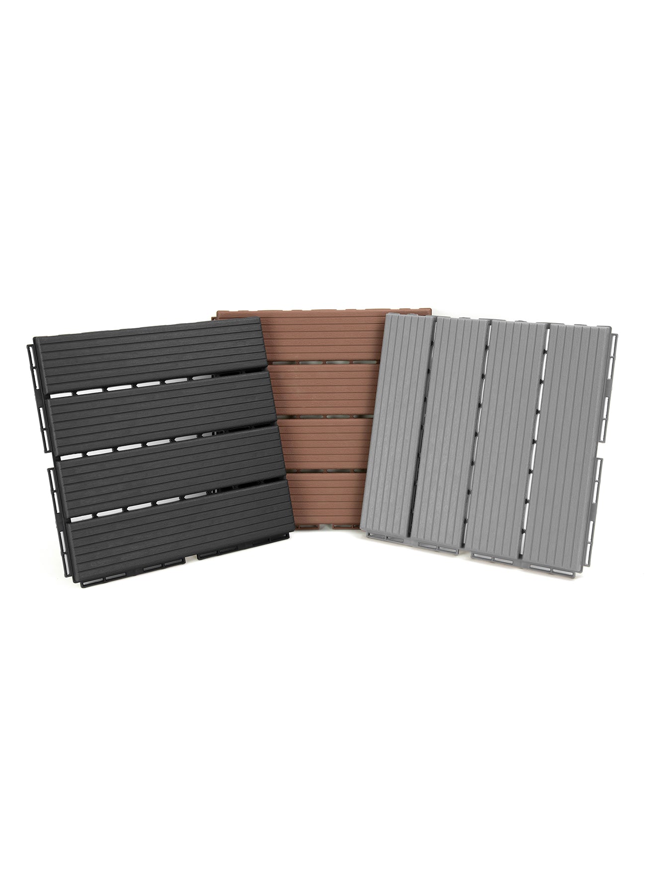 Straight Groove Decking Tiles pattern close-up