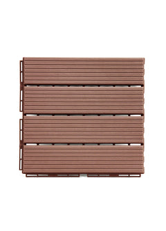 Straight Groove Decking Tiles pattern close-up