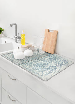 Kilim Stone Bath Mats in a room setting