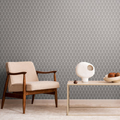 Retro Arch P&S Wallpaper in a room setting