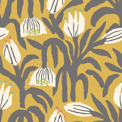 Chunky Flower P&S Wallpaper pattern close-up