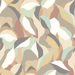 Leafy Patchwork P&S Wallpaper by WallPops