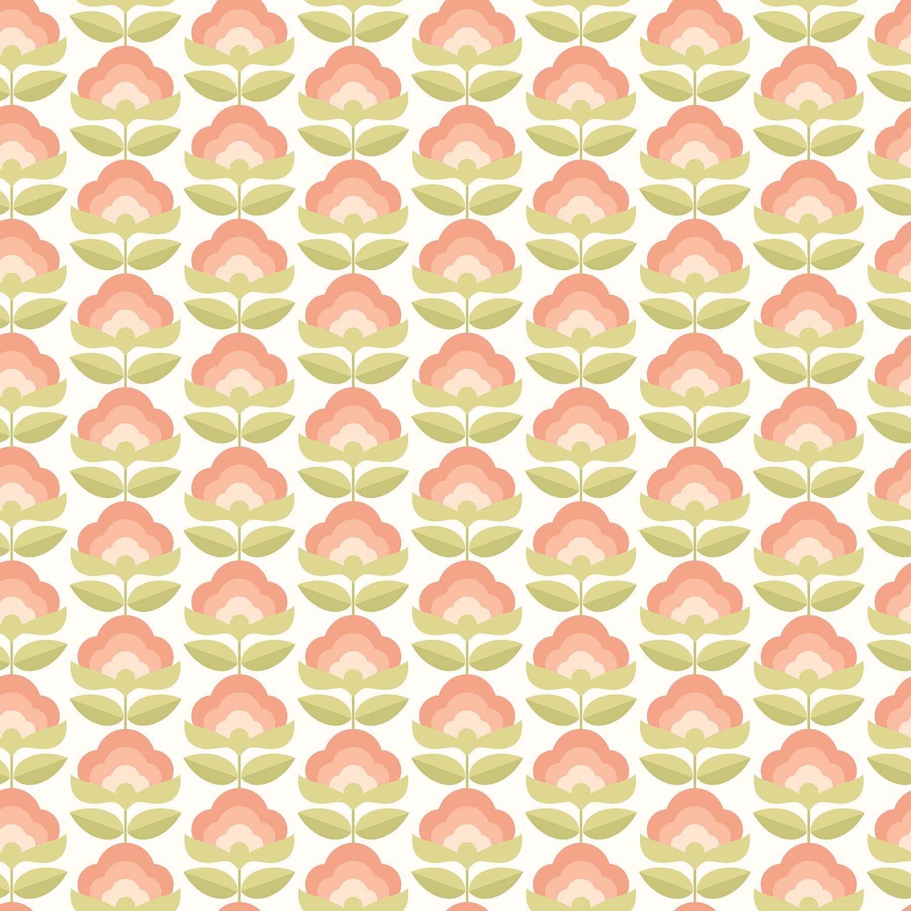 Retro Flower P&S Wallpaper by WallPops