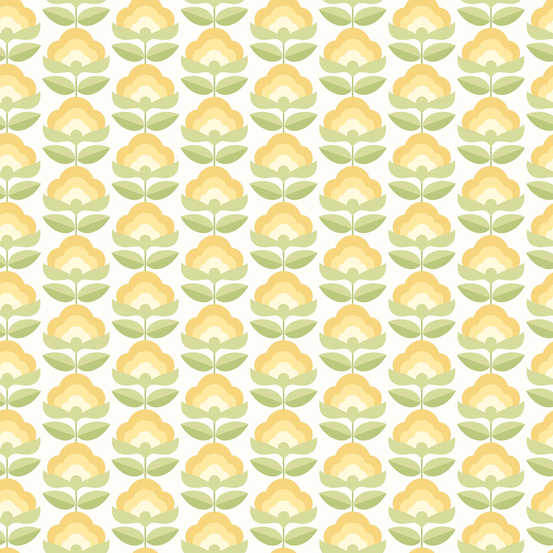 Retro Flower P&S Wallpaper by WallPops