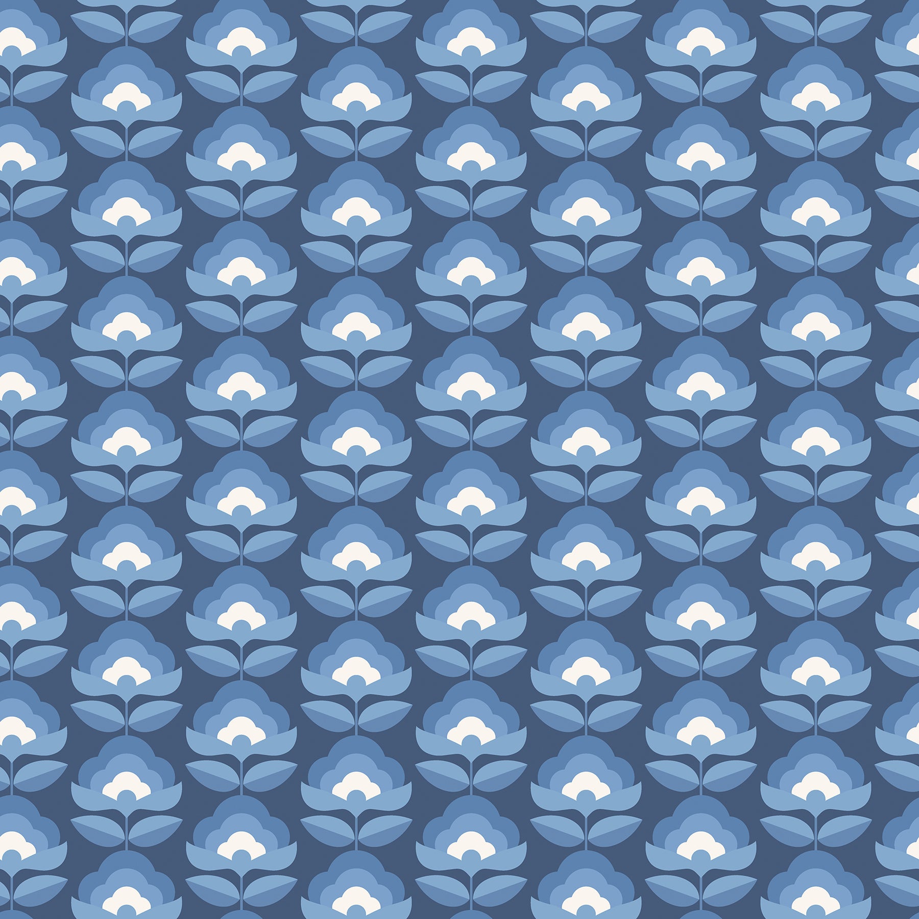 Retro Flower P&S Wallpaper by WallPops