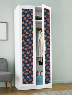 Poppy Field P&S Wallpaper in a room setting