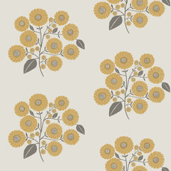 StrawFlower P&S Wallpaper by WallPops