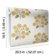 StrawFlower P&S Wallpaper - dimensions