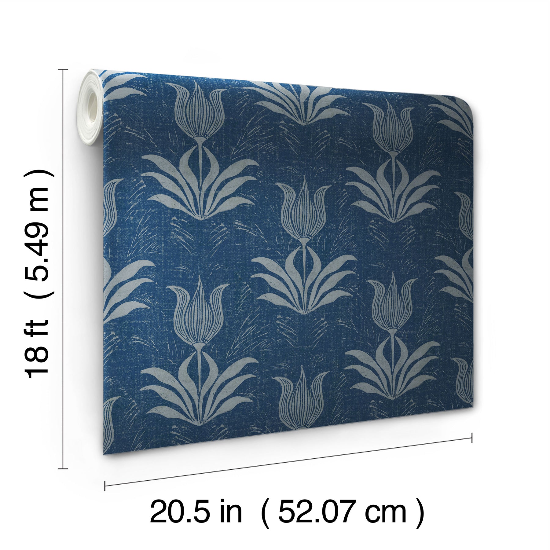 Parrot Tulip P&S Wallpaper - dimensions