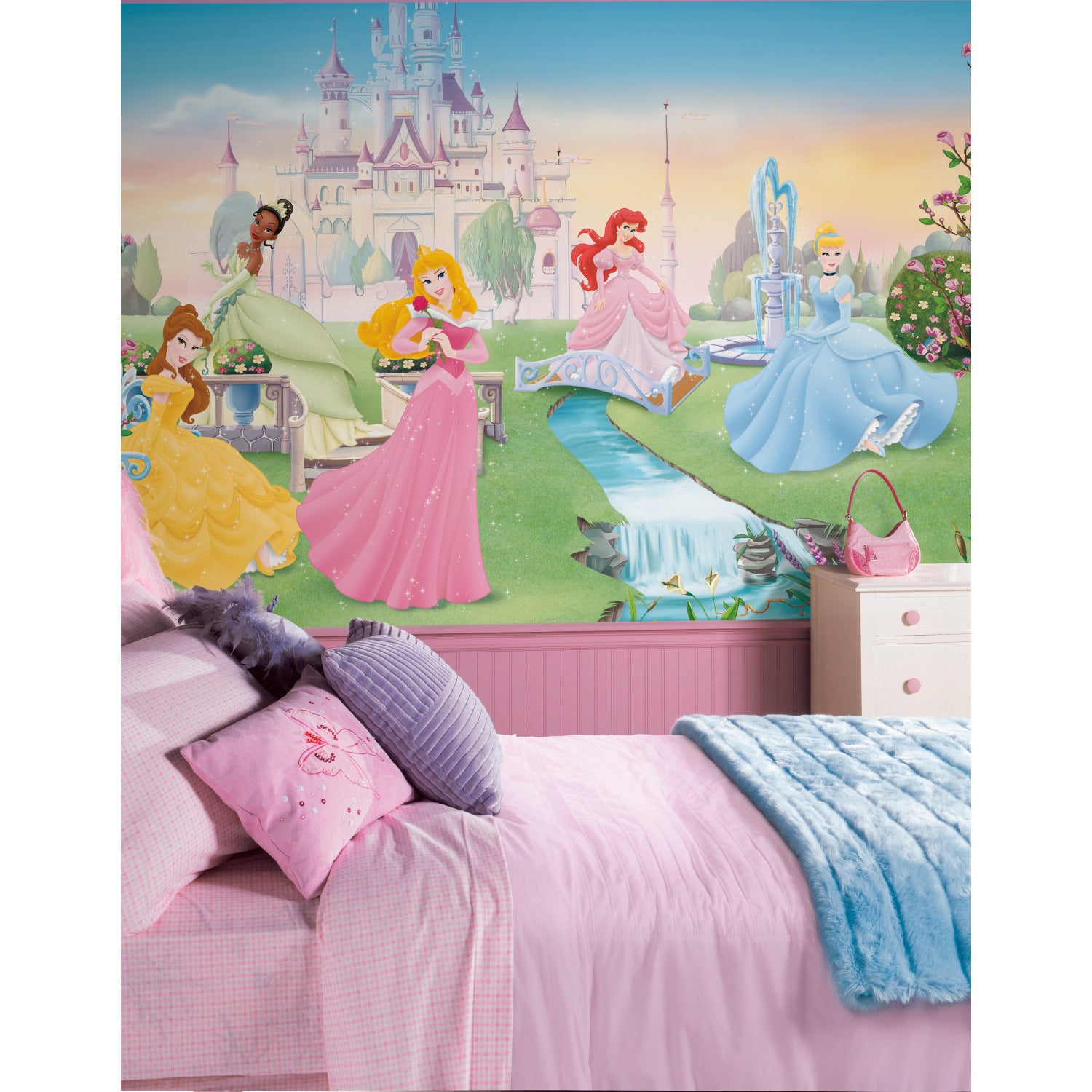 Dancing Princess Wall Murals in a room setting