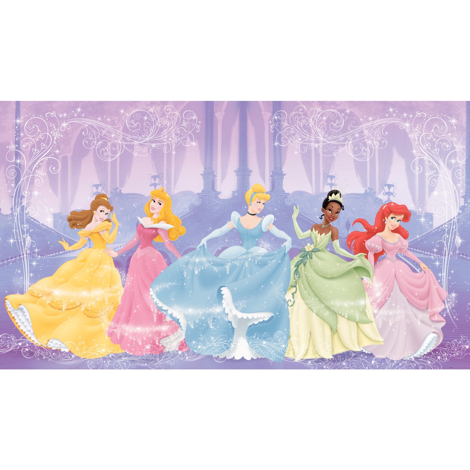 Dancing Princess Wall Murals - panels