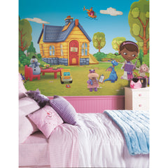Doc Mcstuffins Wall Murals in a room setting