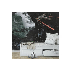 Star Wars Classic Vehicles Wall Murals in a room setting
