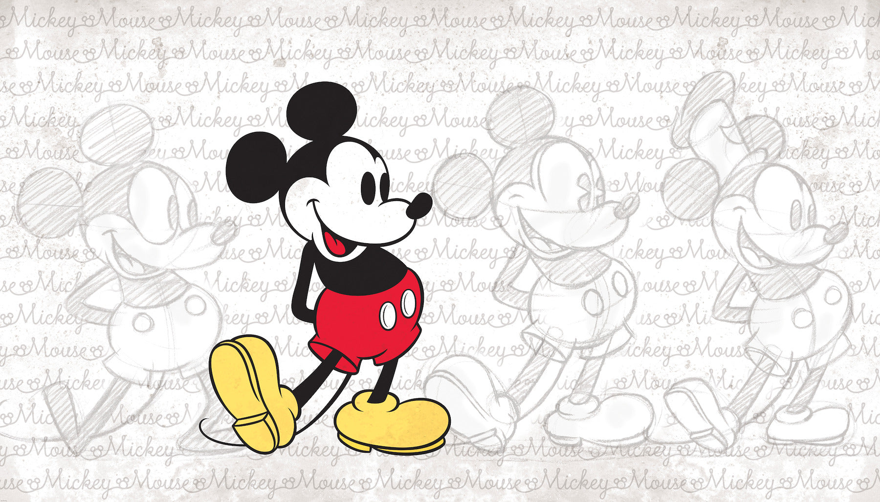 Mickey Mouse - Classic Mickey wall murals by WallPops