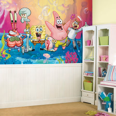 Spongebob Squarepants Wall Murals in a room setting
