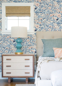 Marigold Forest P&S Wallpaper in a room setting